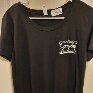 Country Ladies Scoop Neck Tee